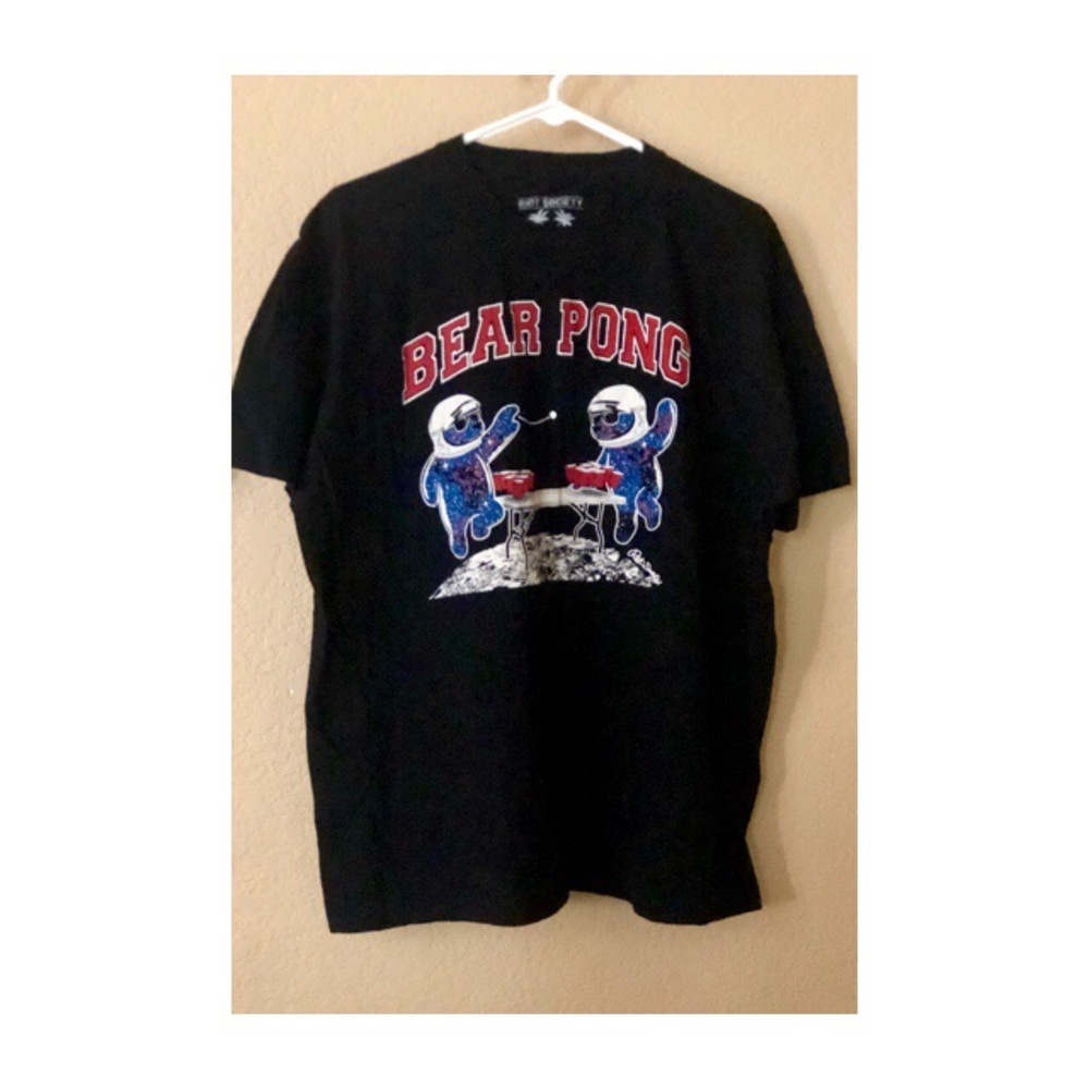 Space ship them Beer Pong shirt